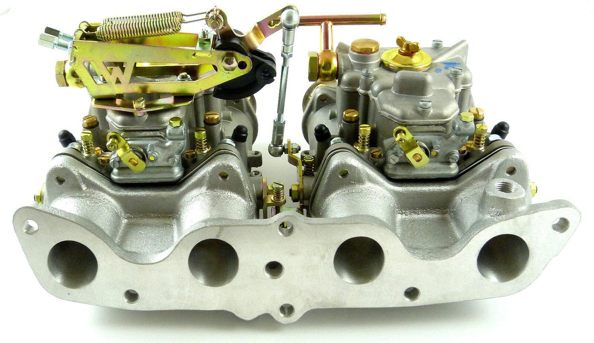 FORD 1600 CVH ESCORT.KITCAR WEBER 40 DCOEx2 CARB/CARBURETTOR KIT ASSEMBLED £1457