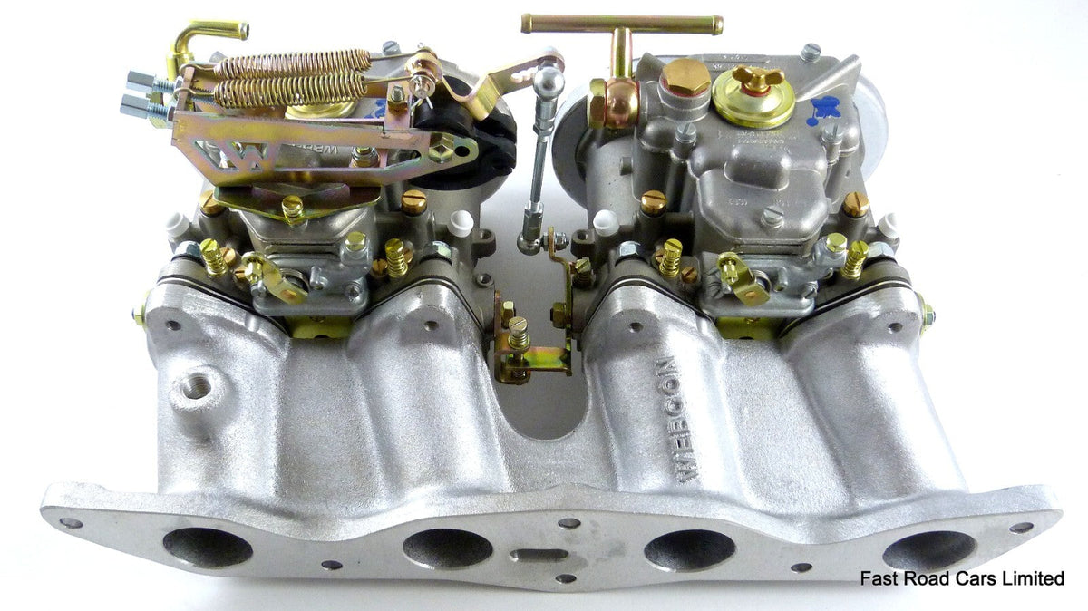 FORD 2.0/2.1 OHC PINTO WEBER TWIN 45 DCOE CARB KIT 26mm RAMPIPES & 64mm FILTERS