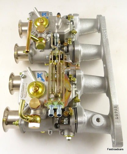 HILLMAN/TALBOT AVENGER 1.5/1.6 WEBER 40 DCOE x2 CARBURETTOR KIT ASSEMBLED £1367
