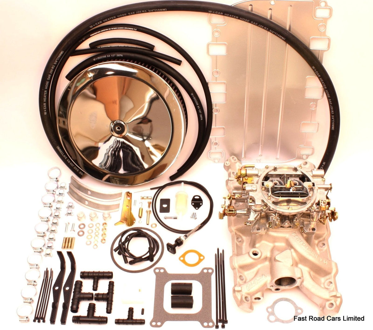 ROVER V8 3.5/3.9 MANUAL GEARBOX EDLEBROCK CARBURETTOR KIT NEW BOXED INSTRUCTIONS