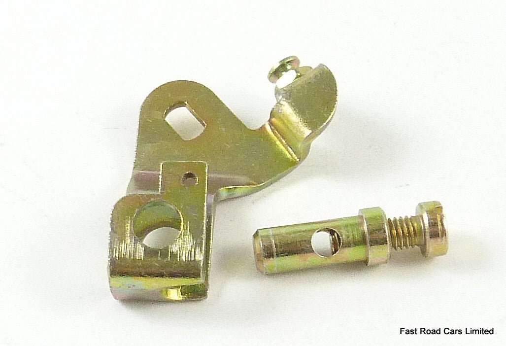 WEBER 32/34 DMTL & 34 DMTR CARBURETTOR THROTTLE LEVER NEW WITH FERRULE