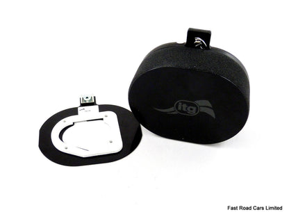 Weber 32 & 34 DATR  ITG ALLOY TOP AIR FILTER WITH BASE PLATE FIT KIT 40mm HIGH