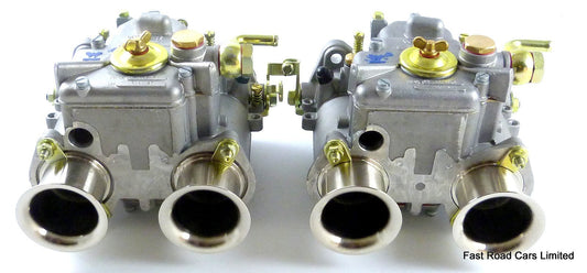 LOTUS TWINCAM  GENUINE WEBER 40 DCOE 151  MATCHED PAIR CARBURETTORS +ADJ LEVER