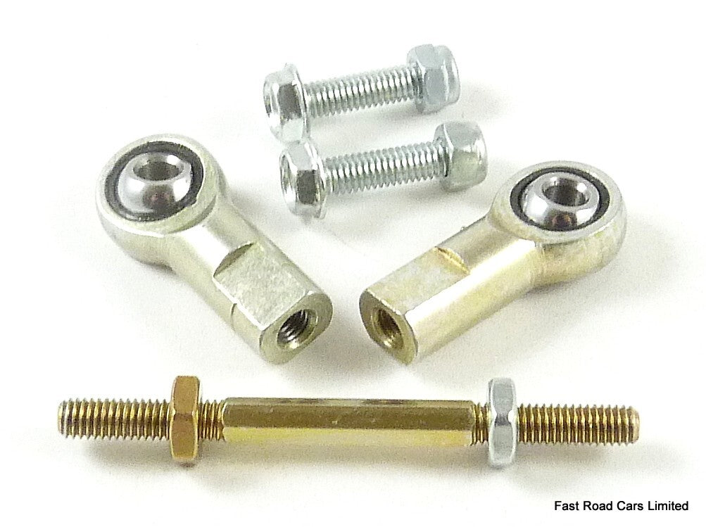 THROTTLE LINKAGE ROD/ROSE JOINTS 90mm HOLE CENTRES FULLY CLOSED LH/RH THREADS