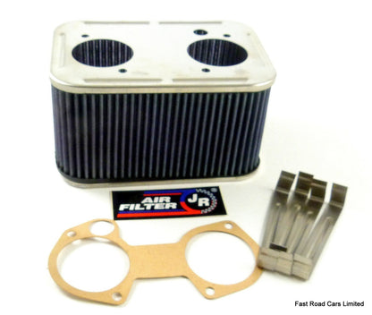 Weber DCOE 40/45/48 JR AIR FILTER  NOS 172 x 114 x 89 mm COTTON GAUZE ONE ONLY