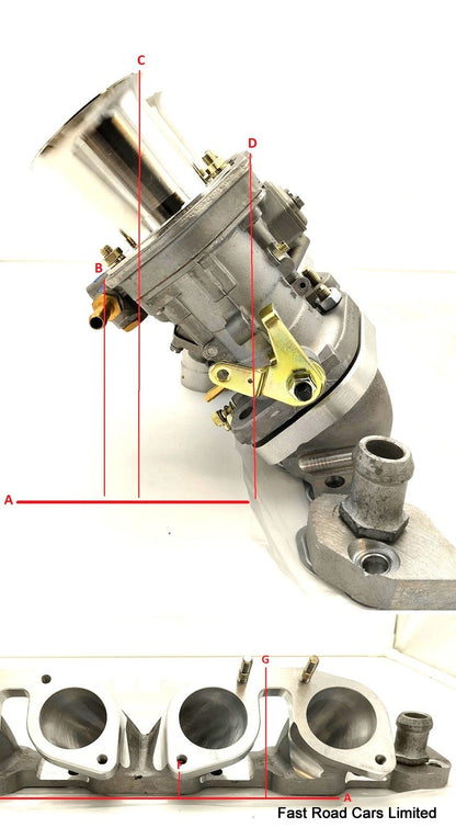 ROVER V8 3.5/3.9 GENUINE NEW  WEBER 44 IDF x4 CARBURETTORS/MANIFOLDS/LINKAGE