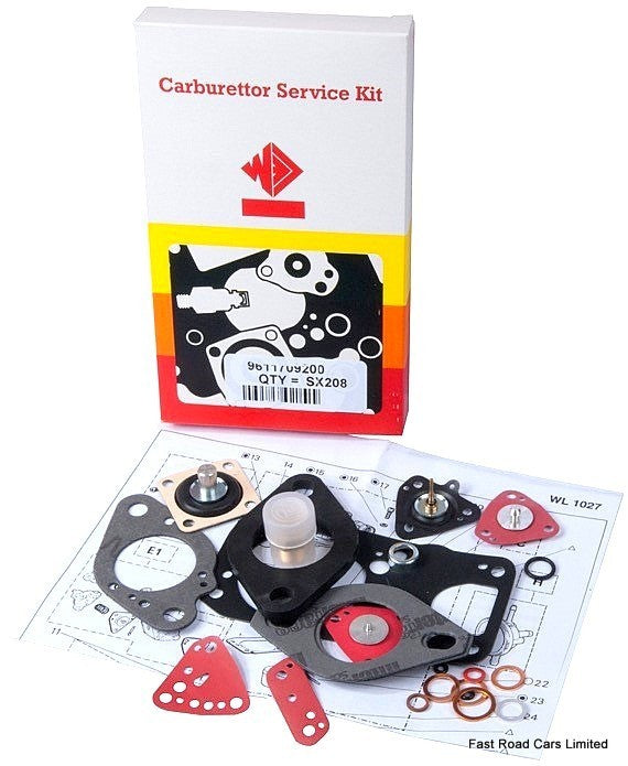 RENAULT 5 GT TURBO +9+11+18 FUEGO SOLEX 32 DIS CARB/CARBURETTOR SERVICE KIT