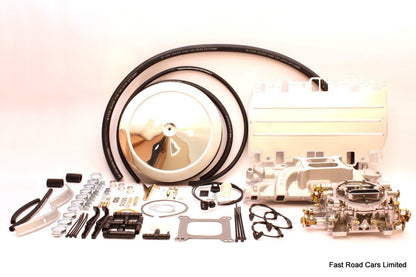 ROVER V8 3.5/3.9 MANUAL GEARBOX EDLEBROCK CARBURETTOR KIT NEW BOXED INSTRUCTIONS
