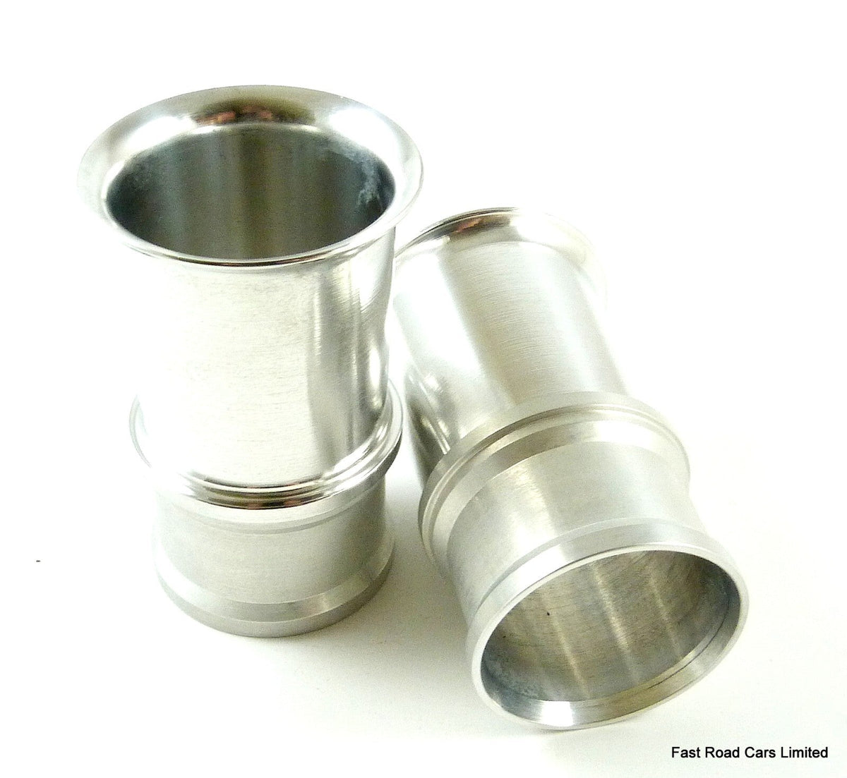 WEBER 48 DCO/SP ALLOY RAMPIPES/AIRHORNS PAIR 60mm LENGTH SLIDE IN OE TYPE