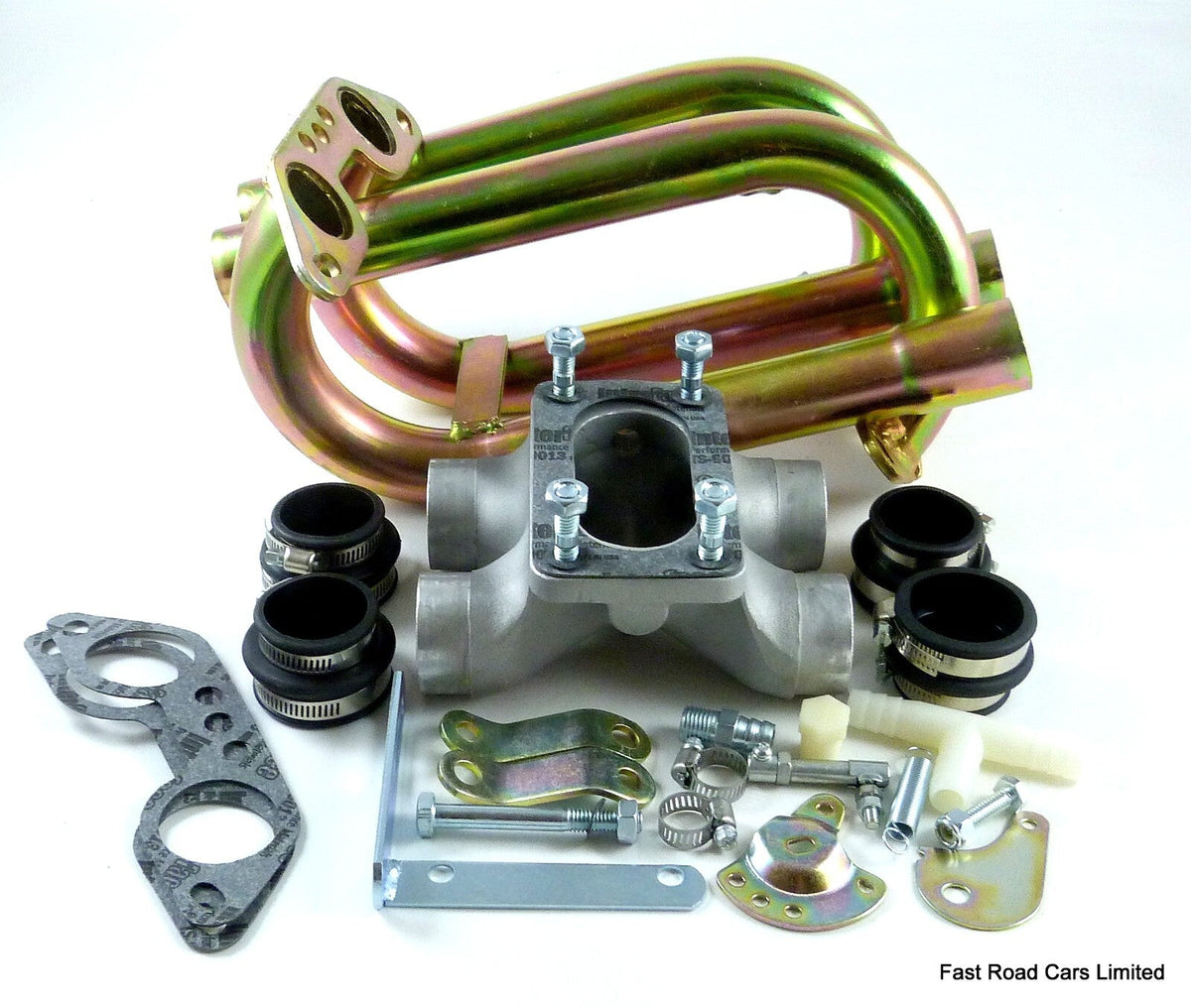 VW AIR COOLED TYPE 4 & PORSCHE 914 INLET MANIFOLD & FITTINGS TO FIT WEBER 32/36
