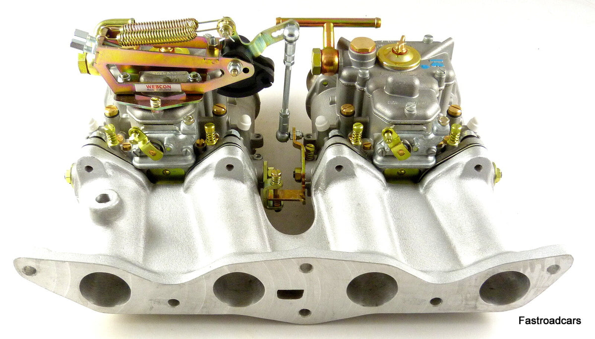 WEBER TWIN 40 DCOE CARBURETTOR KIT FORD 1.6 OHC PINTO ESCORT-CAPRI-KITCAR £1337