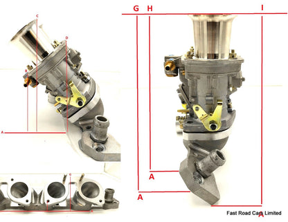 ROVER V8 3.5/3.9 GENUINE NEW  WEBER 44 IDF x4 CARBURETTORS/MANIFOLDS/LINKAGE