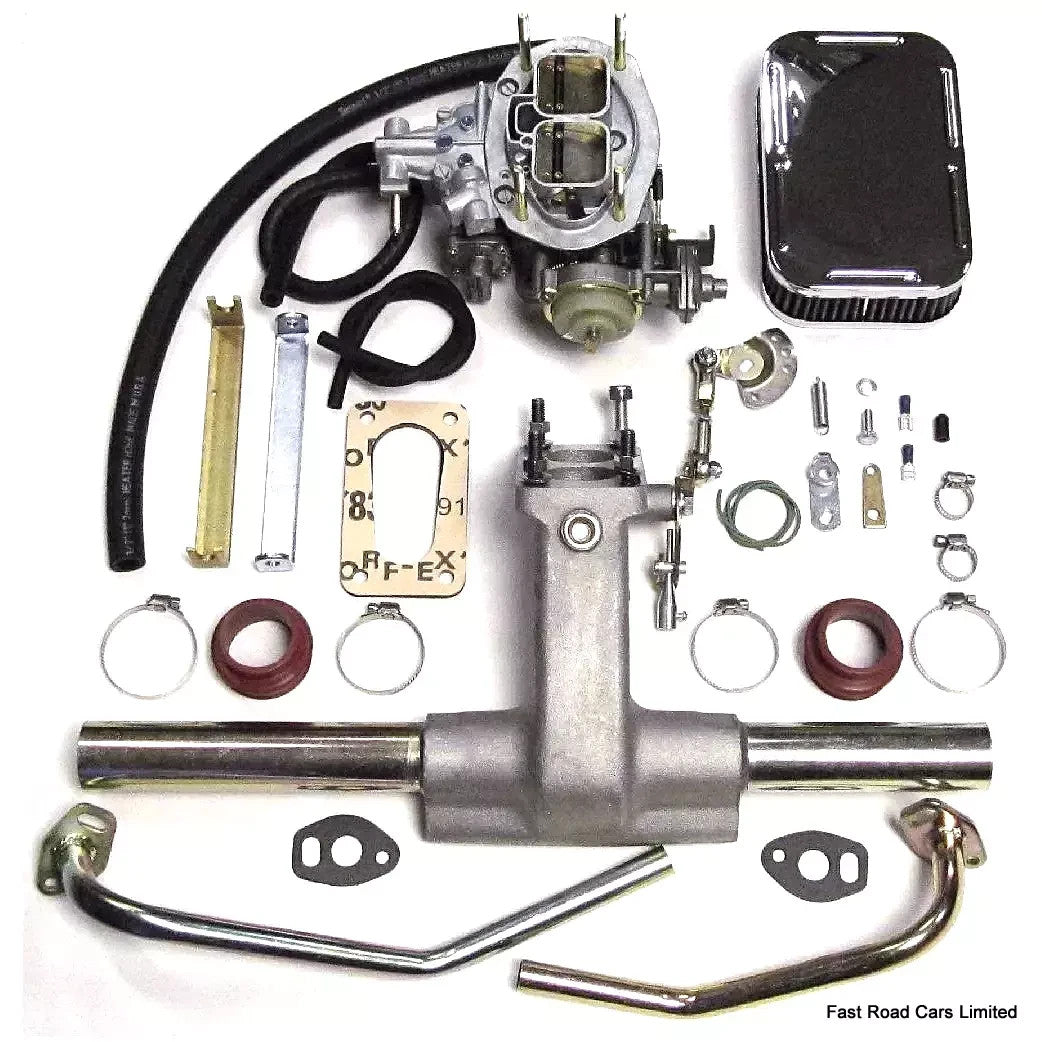 VW AIR COOLED T1 & T2 1600 WEBER GENUINE 32/36 DFEV CARB/CARBURETTOR KIT £697.97
