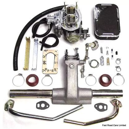 VW AIR COOLED T1 & T2 1600 WEBER GENUINE 32/36 DFEV CARB/CARBURETTOR KIT £697.97