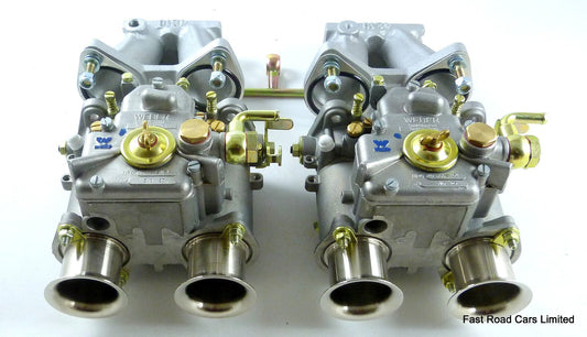 FORD 1500 PRE X/FLOW CORTINA ANGLIA.KITCAR.WEBER 40 DCOE x2 CARB KIT NEW GENUINE