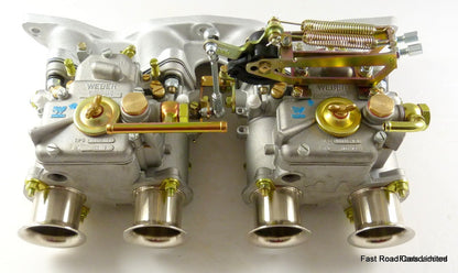 FORD 1300 X/FLOW ESCORT.CAPRI.KITCAR.WEBER 40 DCOE x2 CARB/CARBURETTOR KIT £1397