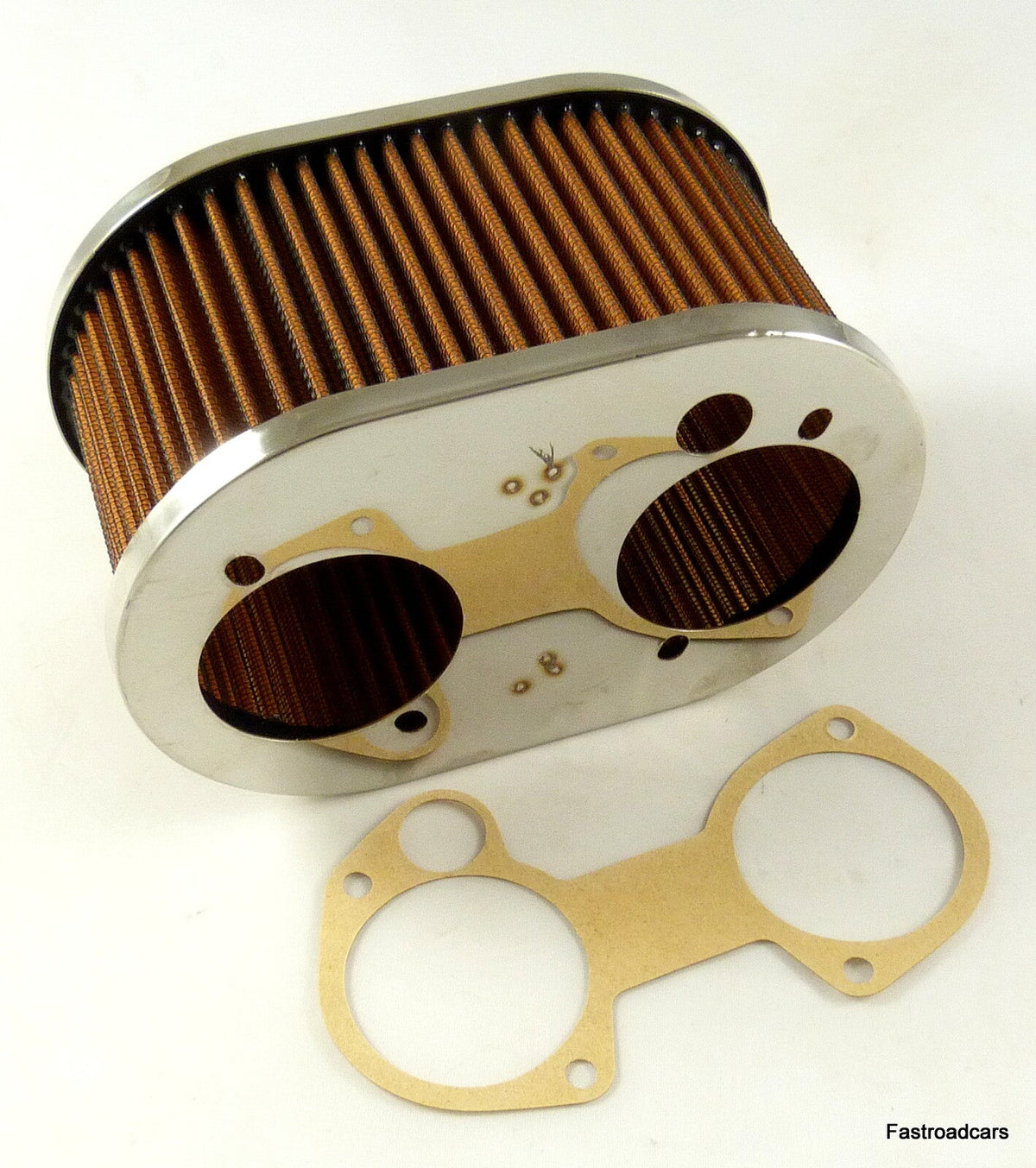 WEBER 48 DCO/SP CARBURETTOR SINGLE/TWIN SMALL OVAL 97mm DEPTH ALPHA AIR FILTER