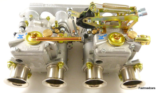 HILLMAN/TALBOT AVENGER 1.5/1.6 WEBER 45 DCOE x2 CARBURETTOR KIT ASSEMBLED TO FIT