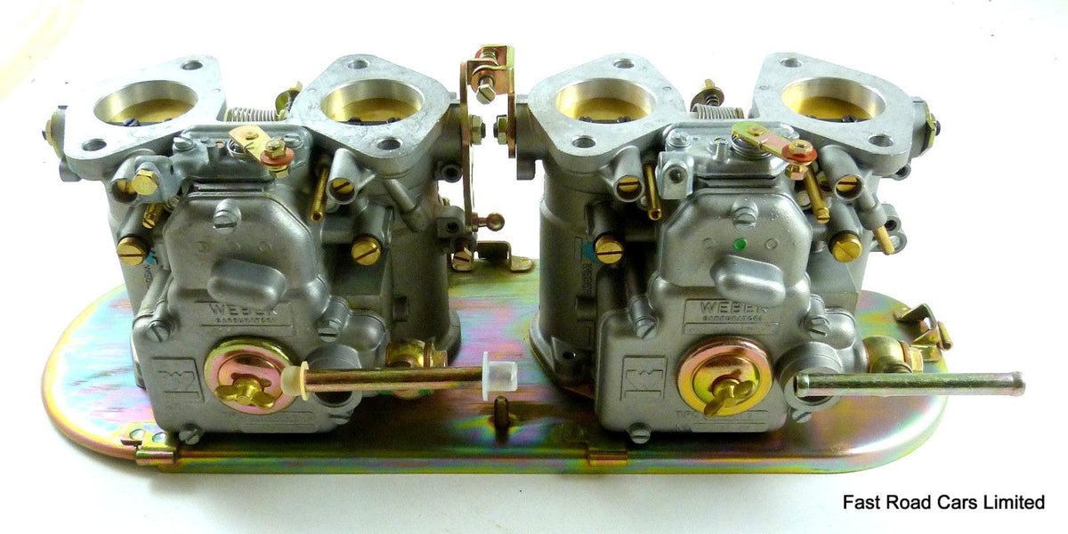 CITREON AX 1300 SPORT GENUINE WEBER 40 DCOM 8/9 CARBURETTORS ASSEMBLED £897 NOS