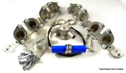 ROVER V8 3.5/3.9 GENUINE NEW  WEBER 44 IDF x4 CARBURETTORS/MANIFOLDS/LINKAGE