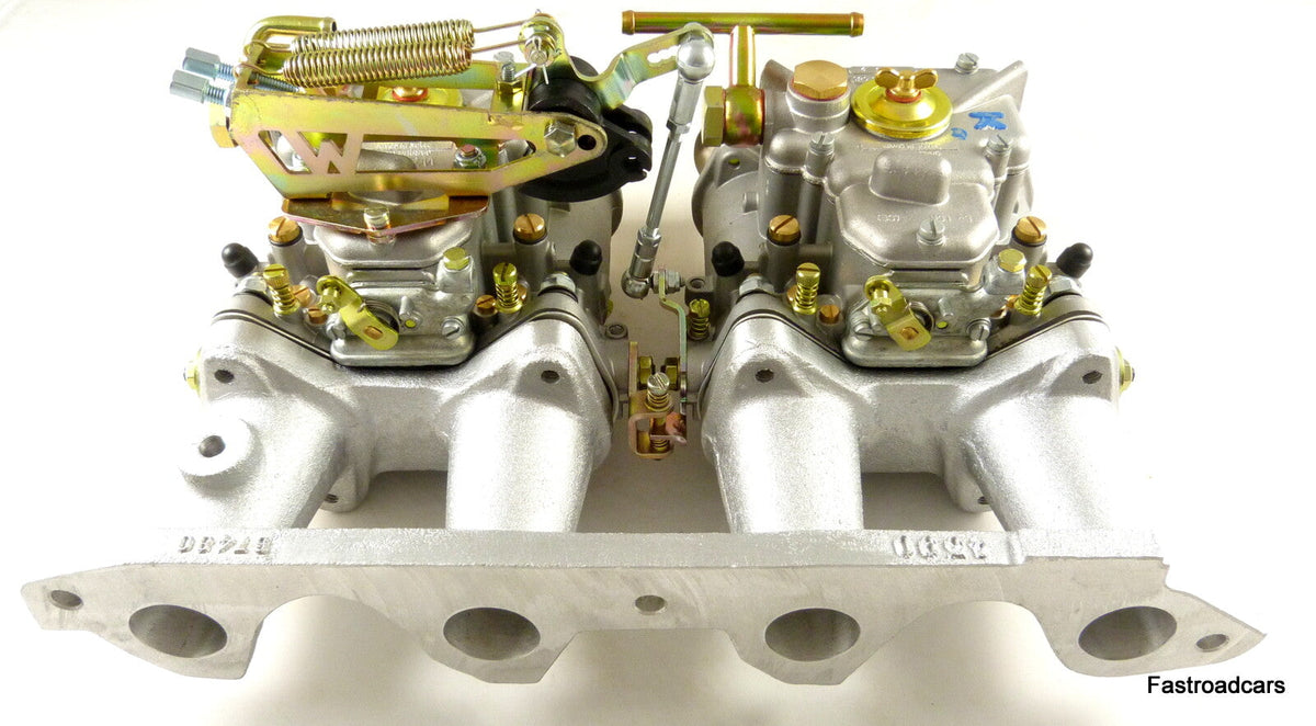 HILLMAN/TALBOT AVENGER 1.5/1.6 WEBER 45 DCOE x2 CARBURETTOR KIT ASSEMBLED TO FIT