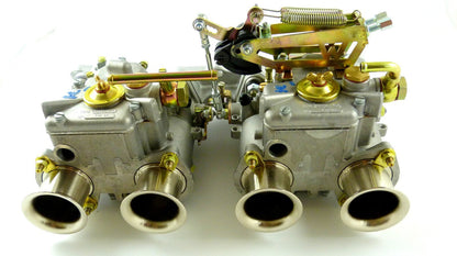 FORD 1600 CVH ESCORT.KITCAR WEBER 40 DCOEx2 CARB/CARBURETTOR KIT ASSEMBLED £1457