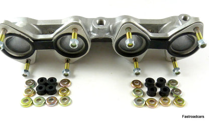 FORD 1600 X/FLOW INLET MANIFOLD SHORT  WEBER 45 DCOE x2