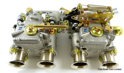 SUNBEAM ALPINE GENUINE WEBER 40 DCOE CARBURETTOR KIT READY ASSEMBLED £1567