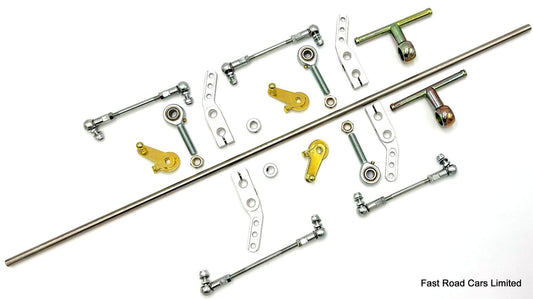 WEBER TRIPLE DCOE CARBURETTOR ROD THROTTLE LINKAGE UNIVERSAL UK MADE