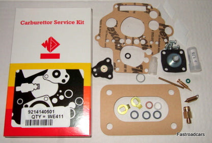 WEBER 32/34 DMTL CARB/ CARBURETTOR SERVICE KIT ORIGINAL WE411