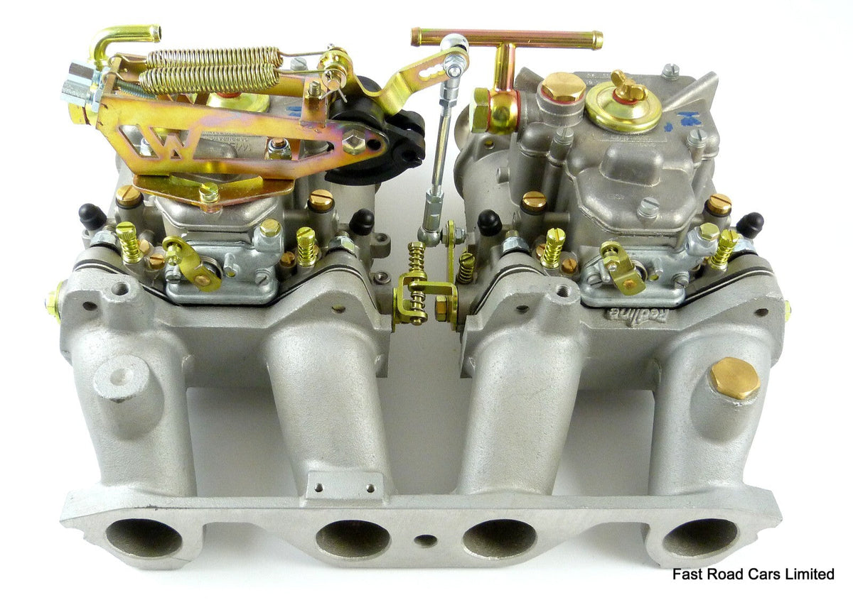 SUNBEAM ALPINE GENUINE WEBER 40 DCOE CARBURETTOR KIT READY ASSEMBLED £1567
