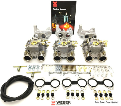 TRIUMPH GT6 MK2/3 WEBER 40 DCOE CARBURETTOR KIT GENUINE £2497.00  LOW PRICE