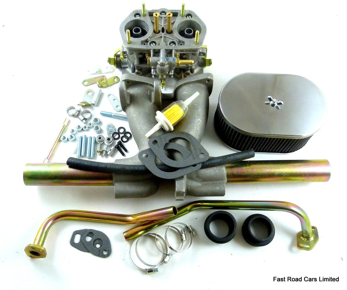 VW AIR COOLED T1  1600 to 1800 WEBER 40 IDF CARBURETTOR+ MANIFOLD+ FITKIT+FILTER