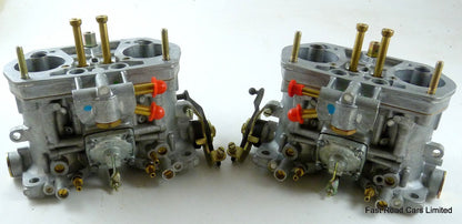 ALFASUD/ALFA 33/SPRINT WEBER GENUINE 40 IDF 82/83 PAIR CARBURETTORS NOS
