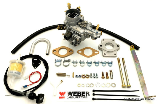 VW GOLF.JETTA 1457cc 1977-80 WEBER 34 ICH CARBURETTOR  REPLACES SOLEX 34 PICT
