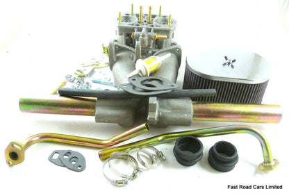 VW AIR COOLED T1  1600 to 1800 WEBER 40 IDF CARBURETTOR+ MANIFOLD+ FITKIT+FILTER