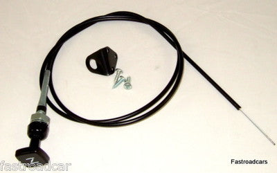 WEBER CARB/ CARBURETTOR CHOKE CABLE 76" LONG TYPE & FITTING BRACKET TOP QUALITY